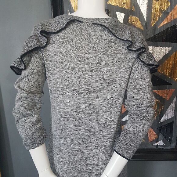 Dalia Ruffled Sweater Dress  - Picture 8 of 9